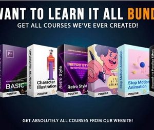 [Video Course] I Want To Learn It All Bundle by AEJuice