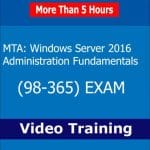 [Member Access] MTA: Windows Server 2016 Administration Fundamentals: 98-365 by Marious Kuriata