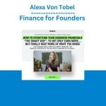 [Member Access] Finance for Founders by Alexa Von Tobel, Foundr