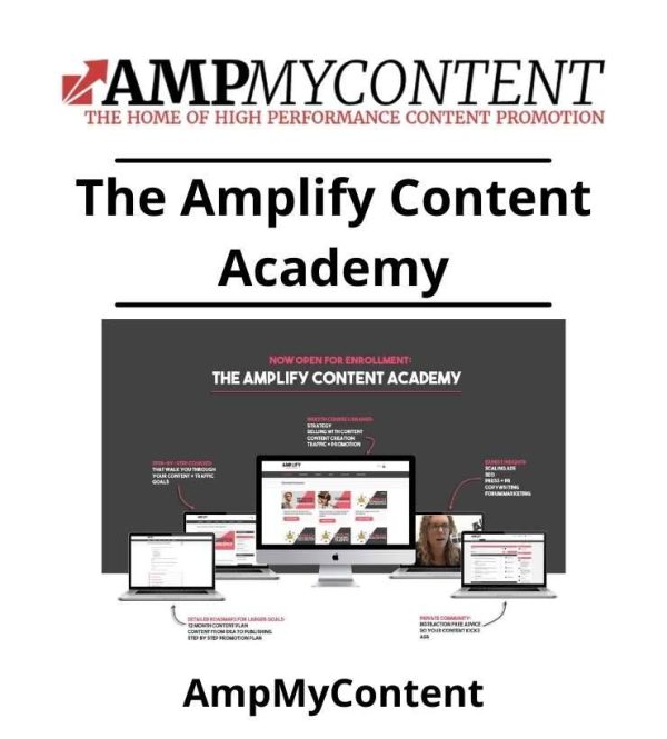[Video Course] The Amplify Content Academy Course by Amp My Content - Image 1