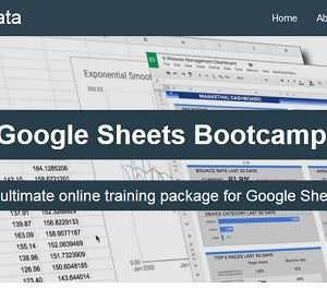 [Video Course] Google Sheets Bootcamp by Ben Collins
