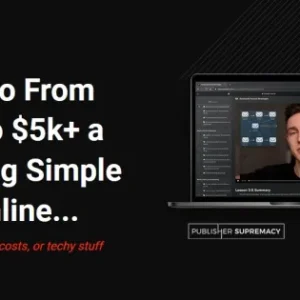 [Video Course] Publisher Supremacy by Dane McBeth
