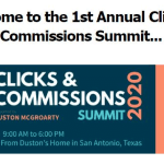 [Member Access] Clicks & Commissions Summit (2020) by Duston Mc Groarty