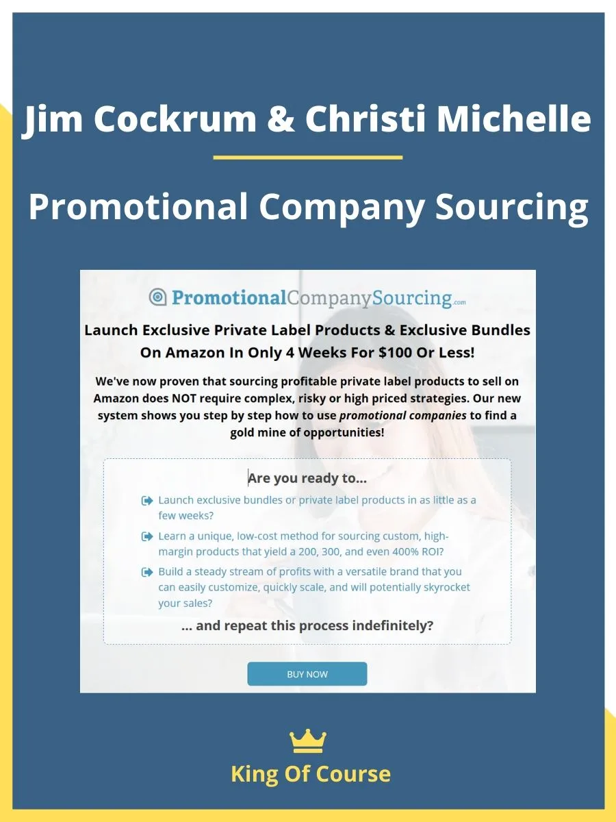 [Member Access] Promotional Company Sourcing by Jim Cockrum - Image 1