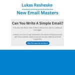 [Member Access] New Email Masters by Lukas Resheske