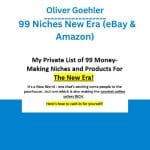 [Member Access] 99 Niches New Era! Ebay - Amazon by Oliver Goehler