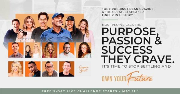 [Video Course] Own Your Future Challenge by Tony Robbins & Dean Graziosi - Image 1