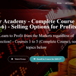 [Member Access] Complete Course (Lectures 1-6) - Selling Options for Profits by Rodrigo Santano, Top Trader Academy