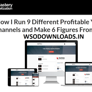 [Video Course] Tube Mastery and Monetization 2.0 Program by Matt Par