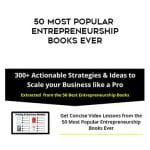 [Member Access] 50 Most Popular Entrepreneurship Books Ever by Mani Vaya
