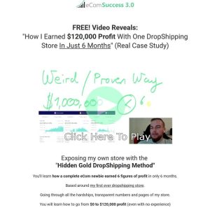 [Video Course] eCom Success 3.0 by Marvin Hospes