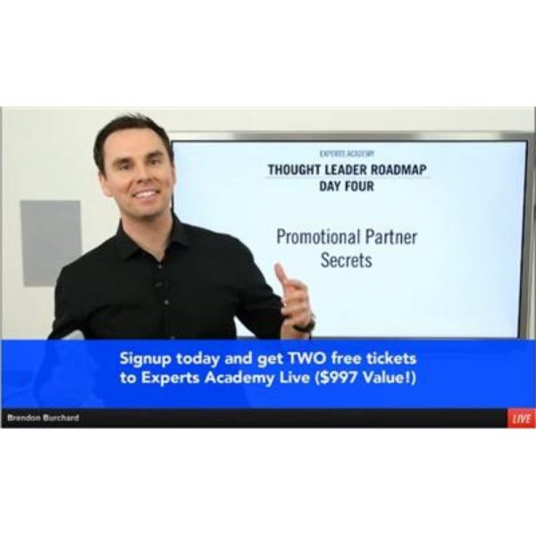 [Video Course] Thought Leader Roadmap by Brendon Burchard - Image 1