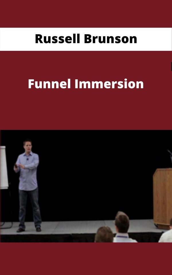 [Video Course] Funnel Immersion by Russell Brunson - Image 1
