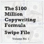 [Member Access] $100 Million Copywriting Formula Swipe File Volume 1 by Doug D’Anna