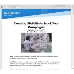 [PDF Course] SOP Library by ClickMinded