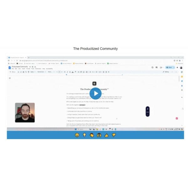 [Video Course] The Productized Community by Zac Hansen - Image 1