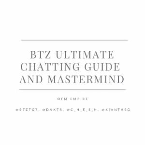 [Video Course] BTZ Ultimate Chatting Guide And Mastermind by BTZ