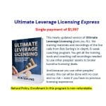 [Member Access] Ultimate Leverage Licensing Express by Bob Serling