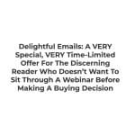 [Member Access] Delightful Emails by Matthew Kimberley - Image 2