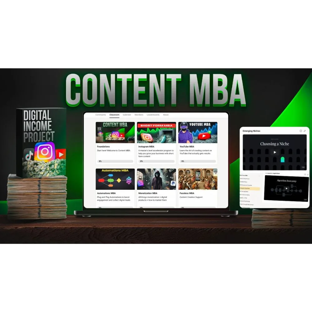 [Member Access] Content MBA by Digital Income Project