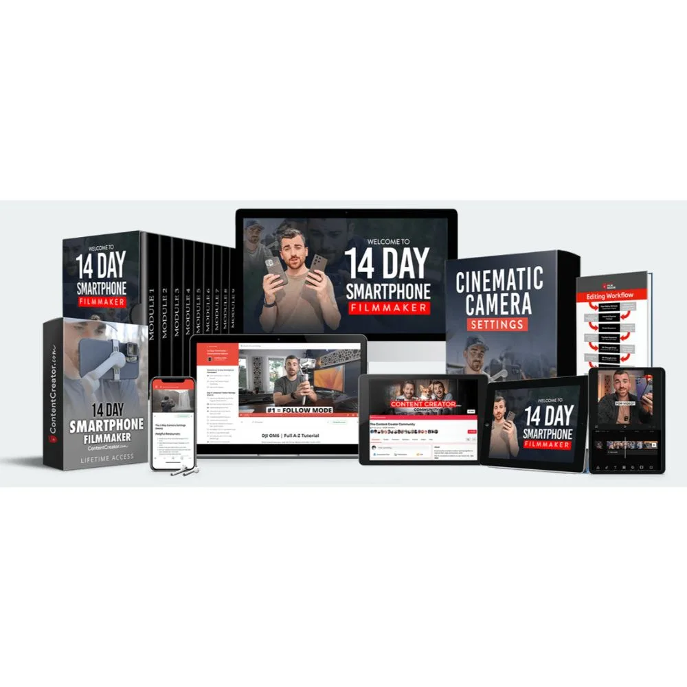[Member Access] 14 Day Smartphone Filmmaker by Content Creator