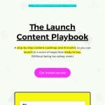 [Member Access] The Launch Content Playbook by Erica Schneider, Rob Lennon - Image 2
