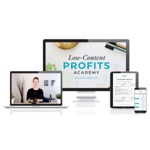 [Video Course] Low-Content Profits Academy by Rachel Harrison