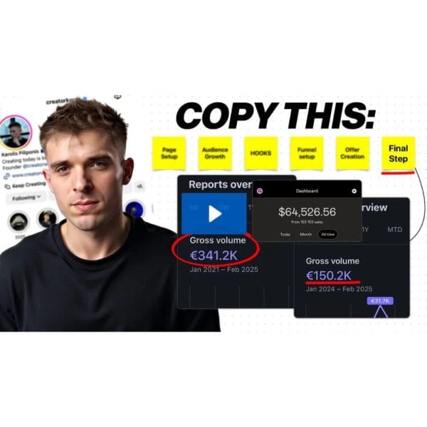 [Video Course] Creator World 3.0 by Karolis Piliponis - Image 1