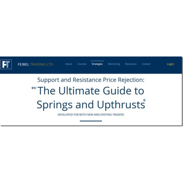 [Video Course] The Ultimate Guide to Springs and Upthrusts by Feibel Trading - Image 1