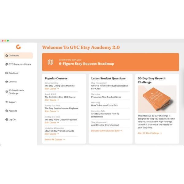 [PDF Course] Etsy Academy 2.0 by Growing Your Craft - Image 2