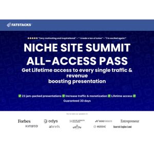 [Video Course] Niche Site Summit Recordings by Jon Dykstra