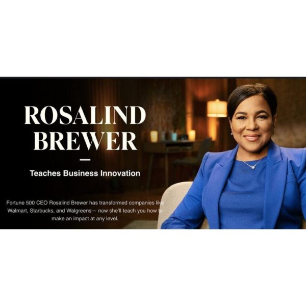 [Masterclass Course] Rosalind Brewer Teaches Business Innovation - Image 1