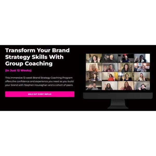 [Video Course] Brand Master Bootcamp Elite by Stephen Houraghan - Image 1