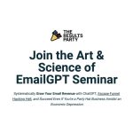 [Member Access] Art & Science of EmailGPT Seminar by Mike Becker