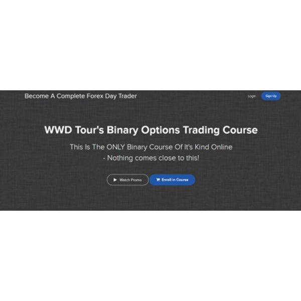 [Video Course] WWD Tour's Binary Options Trading Course - Image 1