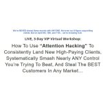 [Member Access] The 3 Day “Attention Hacking” VIP Workshop by Stefan Georgi - Image 3