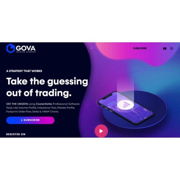 [Video Course] PRO COURSE Order Flow Strategy by Gova Trading Academy - Image 1
