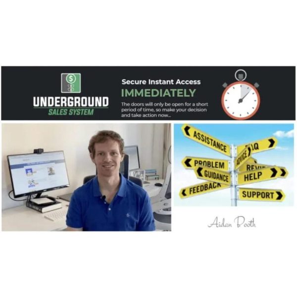 [Video Course] Underground Sales System by Aidan Booth - Image 1