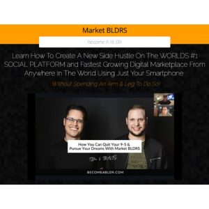 [Video Course] Market BLDRS + Millionaire Bootcamp by Travis Ventrella