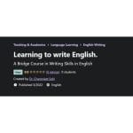 [Member Access] Learning to write English. by Dr. Charanjeet Sohi