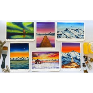 [Video Course] Watercolor Landscape - A Guide to Develop Your Own Style by Dhritikana Nath