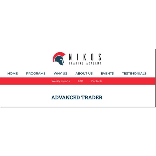 [Video Course] Advanced Trader by Nikos Trading Academy - Image 2