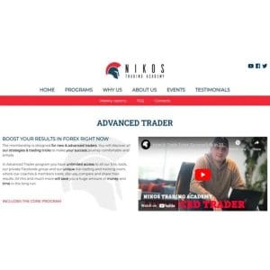 [Video Course] Advanced Trader by Nikos Trading Academy