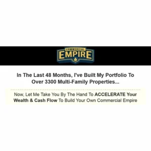 [Video Course] Commercial Real Estate Empire 3-Day Bootcamp by Tim Bratz