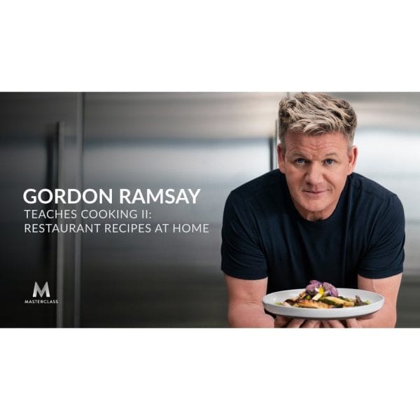 [Masterclass Course] Gordon Ramsay Teaches Cooking II: Restaurant Recipes at Home - Image 1