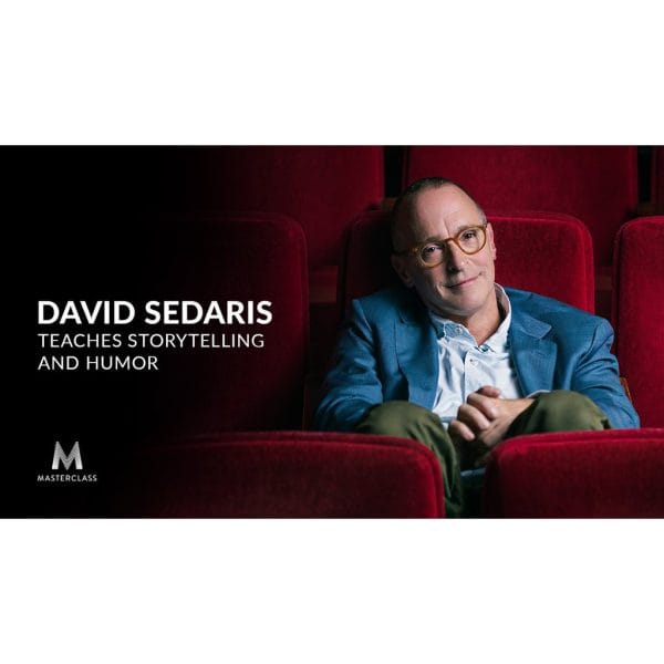 [Masterclass Course] David Sedaris Teaches Storytelling and Humor - Image 1