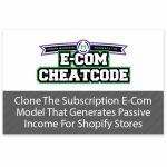 [Member Access] eCom Cheatcode by Adrian Morrison