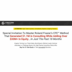 [Member Access] Consulting For Equity Masterclass by Roland Frasier - Image 2
