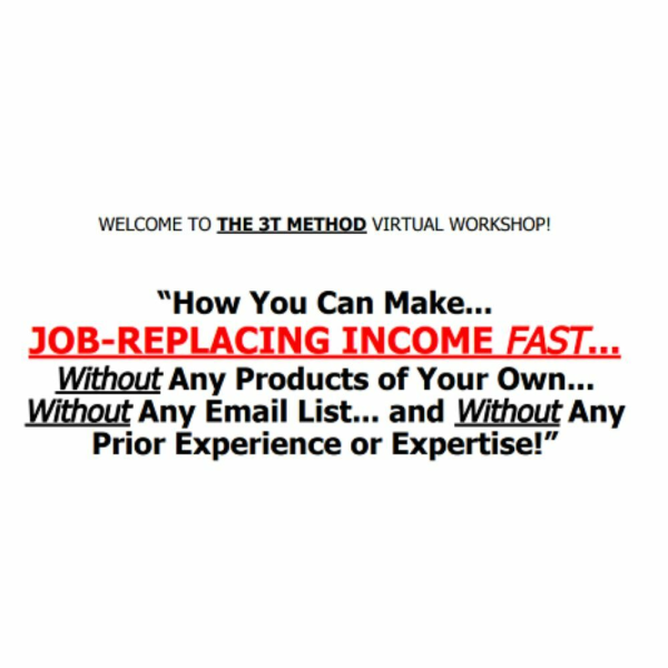 [Video Course] 3T Method by Duston McGroarty - Image 1