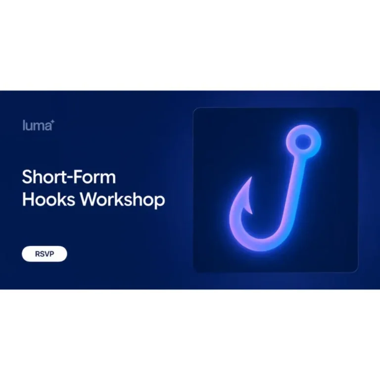 Short-Form Hooks Workshop by Kallaway